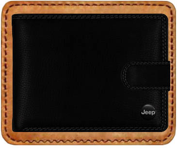 Kožená Peněženka JEEP s ochranou kreditních karet RFID