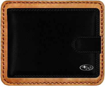 Kožená Peněženka SUBARU s ochranou kreditních karet RFID