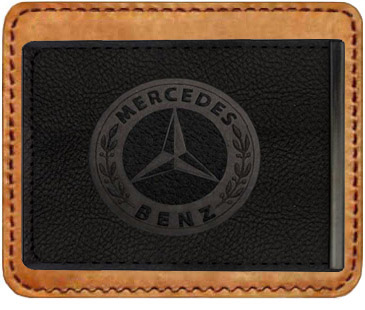 Dolarka peněženka MERCEDES-BENZ ražené logo