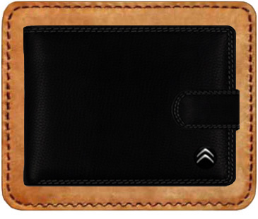 Kožená Peněženka CITROEN s ochranou kreditních karet RFID