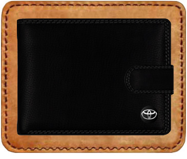 Kožená Peněženka TOYOTA s ochranou kreditních karet RFID