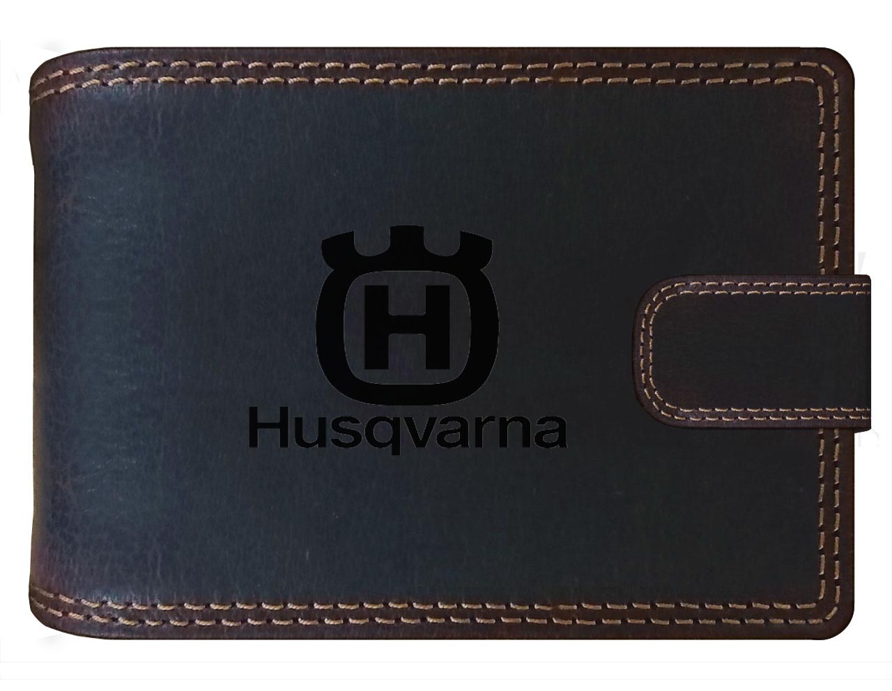HUSQVARNA  -  kožená pánská peněženka